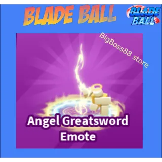 Angel Greatsword Emote - Blade Ball