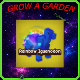 Rainbow Iguanodon - Grow A Garden