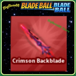 Crimson Backblade - Blade Ball