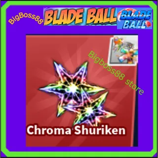 Chroma Shuriken Finisher - Blade Ball