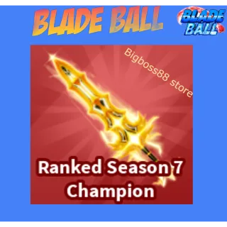 Ranked Season 7 Champion - Blade Ball