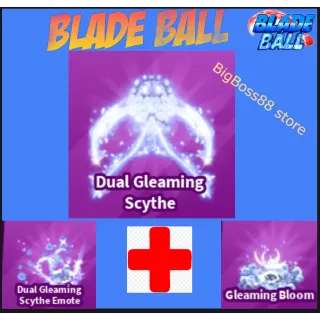 Dual Gleaming Scythe Full set - Blade Ball