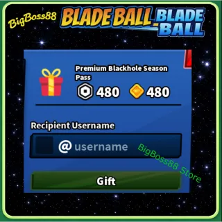Premium Blackhole Season Pass - Blade Ball