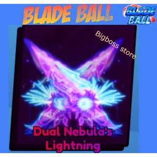 Dual Nebula's Lightning - Blade Ball