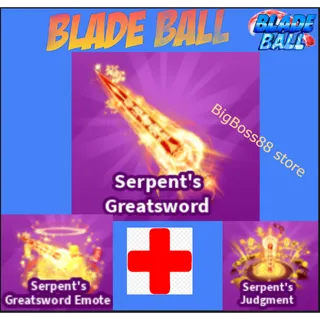 Serpent's Greatsword Full set