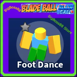 Foot Dance Emote - Blade Ball