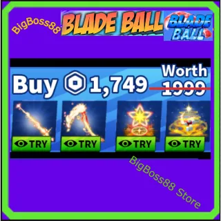 Festive Pack【1749R】- Blade Ball