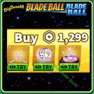 Dual Gothic Bunny Blade - Blade Ball