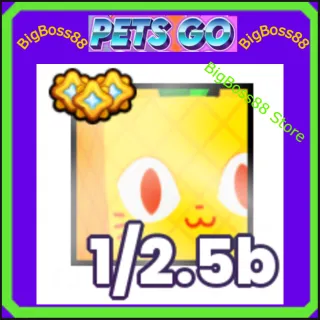 Shiny Huge Pineapple Cat - Pets go