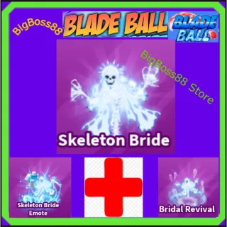 Skeleton Bride Full set - Blade Ball