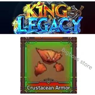 Crustacean armor - King Legacy
