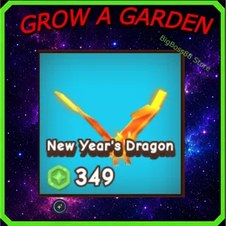 New Year's Dragon - Grow A Garden