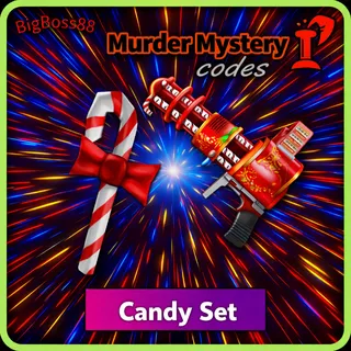 x3 Candy set  + x2 Heartblade - Murder Mystery 2 / MM2