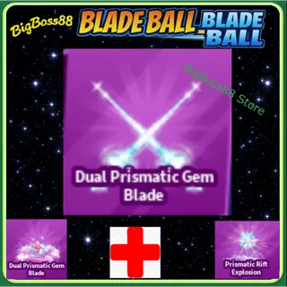 Dual Prismatic Gem Blade Full set - Blade Ball
