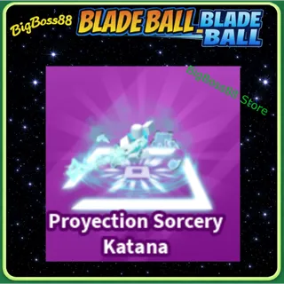 Proyection Sorcery Katana Emote - Blade Ball