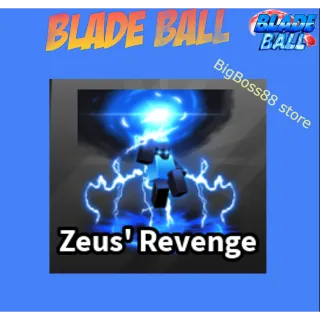 Zeus' Revenge Emote - Blade Ball