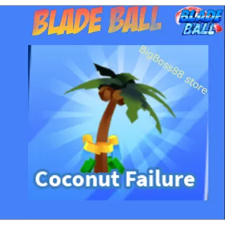 Coconut Failure Emote - Blade Ball