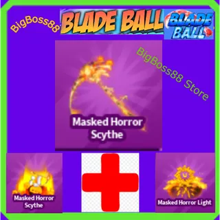 Masked Horror Scythe Full set - Blade Ball