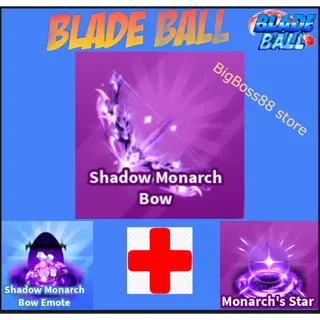 Shadow Monarch Bow Full set - Blade Ball