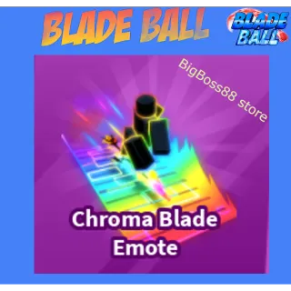 Chroma Blade Emote - Blade Ball