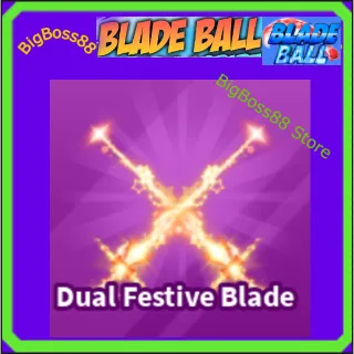 Dual Festive Blade - Blade Ball