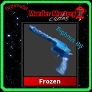 Frozen Gun + Gingercookie + Spearmint + Frozen Knight + Elderwood Blade - Murder Mystery 2 / MM2