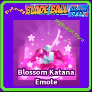 Blossom Katana Emote - Blade Ball