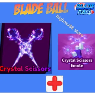 Crystal Scissors - Blade Ball