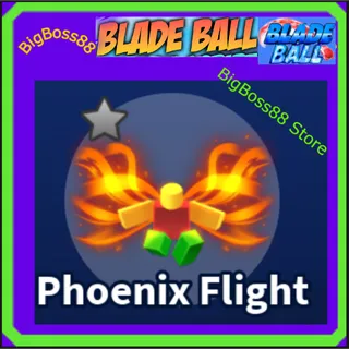 Phoenix Flight Emote - Blade Ball
