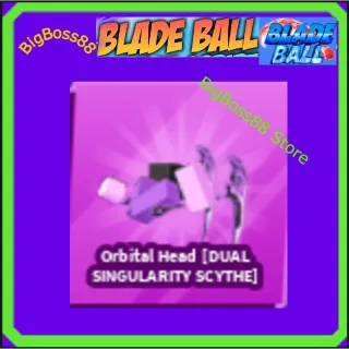 Orbital Head [DUAL SINGULARITY SCYTHE] Emote - Blade Ball