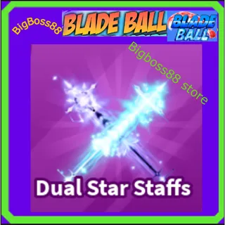 Dual Star Staffs - Blade Ball