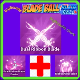 Dual Ribbon Blade Full set - Blade Ball