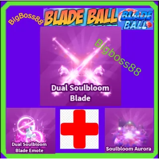 Dual Soulbloom Blade Full set - Blade Ball