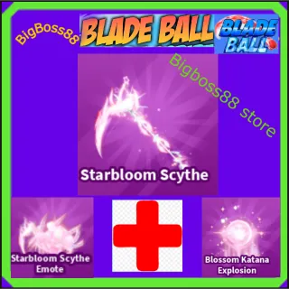 Starbloom Scythe Full set - Blade Ball