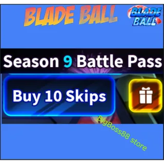 x30 Skips Season 9 Battle Pass - Blade Ball