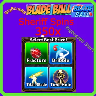 Sheriff Spins - Blade Ball