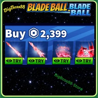Chrome Dracula Pack 【2399R】- Blade Ball