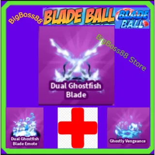 Dual Ghostfish Blade Full set - Blade Ball