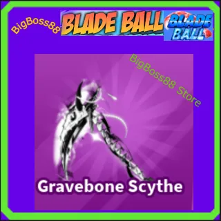 Gravebone Scythe - Blade Ball