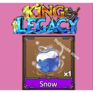 X2 Snow fruit - king legacy