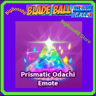Prismatic Odachi Emote - Blade Ball
