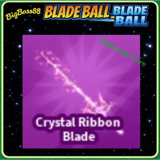 Crystal Ribbon Blade - Blade Ball