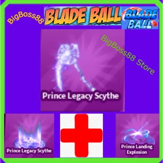 Prince Legacy Scythe Full set - Blade Ball