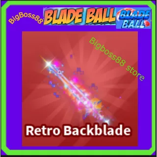 Retro Backblade - Blade Ball