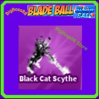 Black cat Scythe - Blade Ball