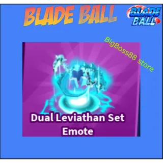 Dual Leviathan Set Emote - Blade Ball