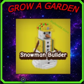 Snowman Builder - Grow A Garden