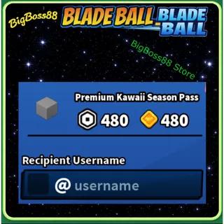 Premium Kawaii Season Pass - Blade Ball