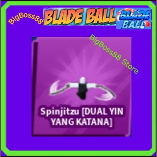 Spinjitzu [DUAL YIN YANG KATANA] Emote - Blade Ball