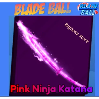 Pink Ninja Katana - Blade Ball